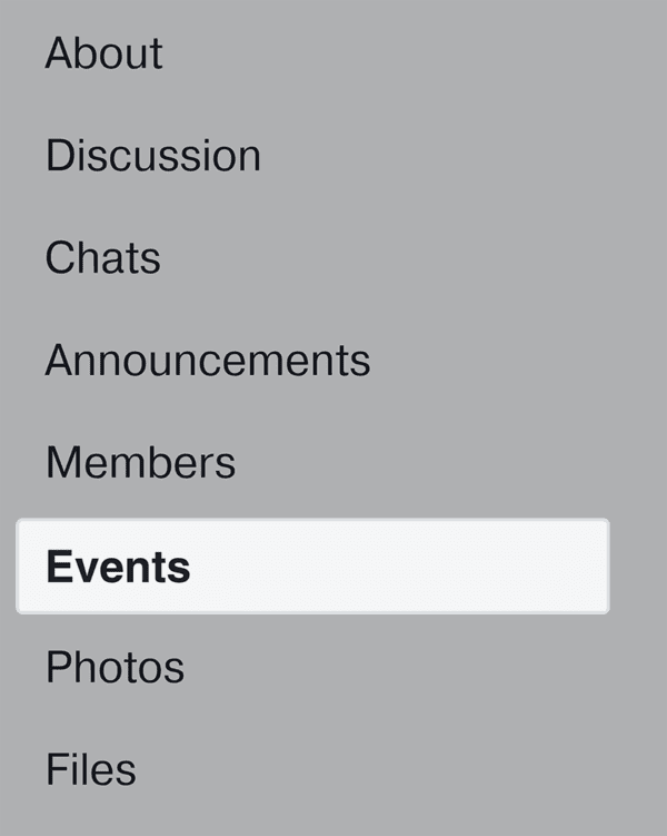 Events