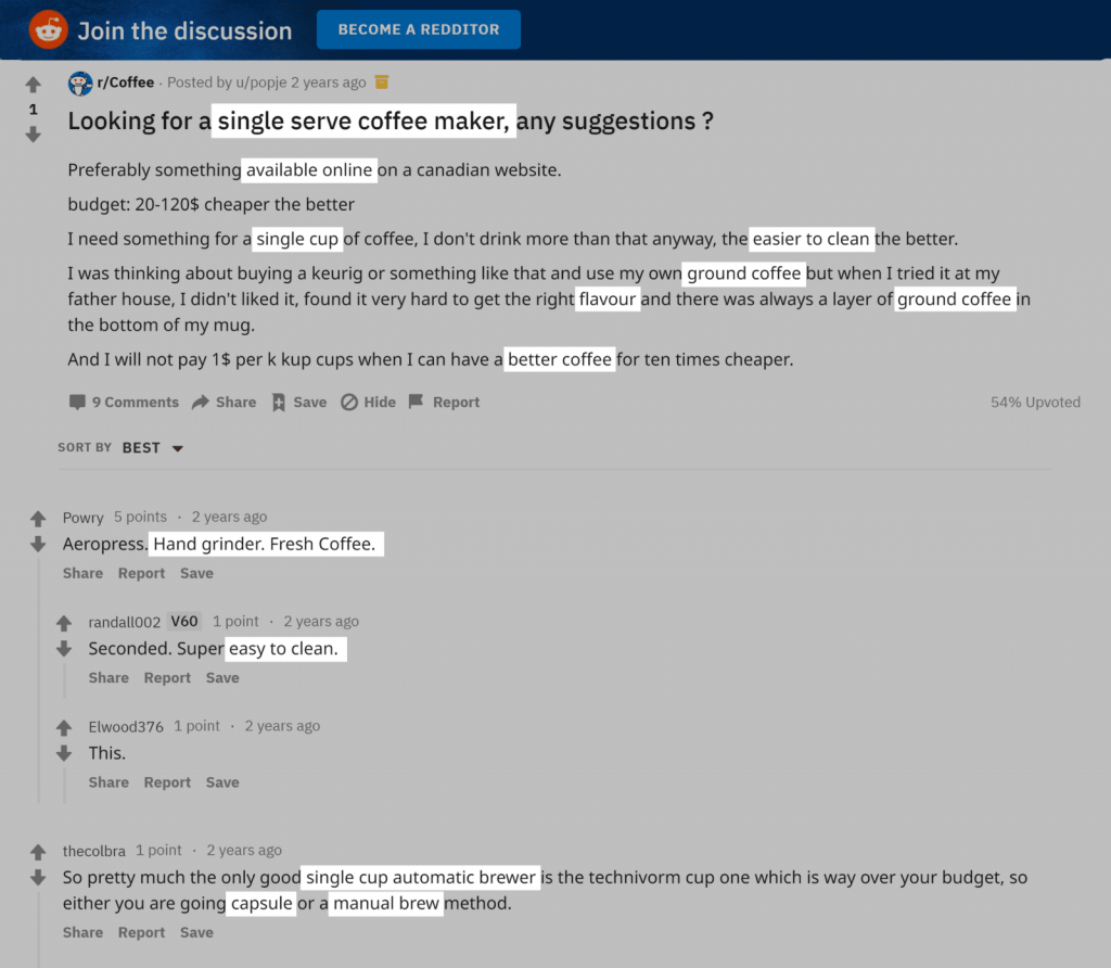 Reddit Discussion