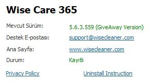 wise care pro ömür boyu lisans alma
