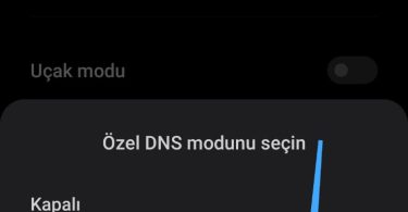 Xiaomi DNS Değiştirme 